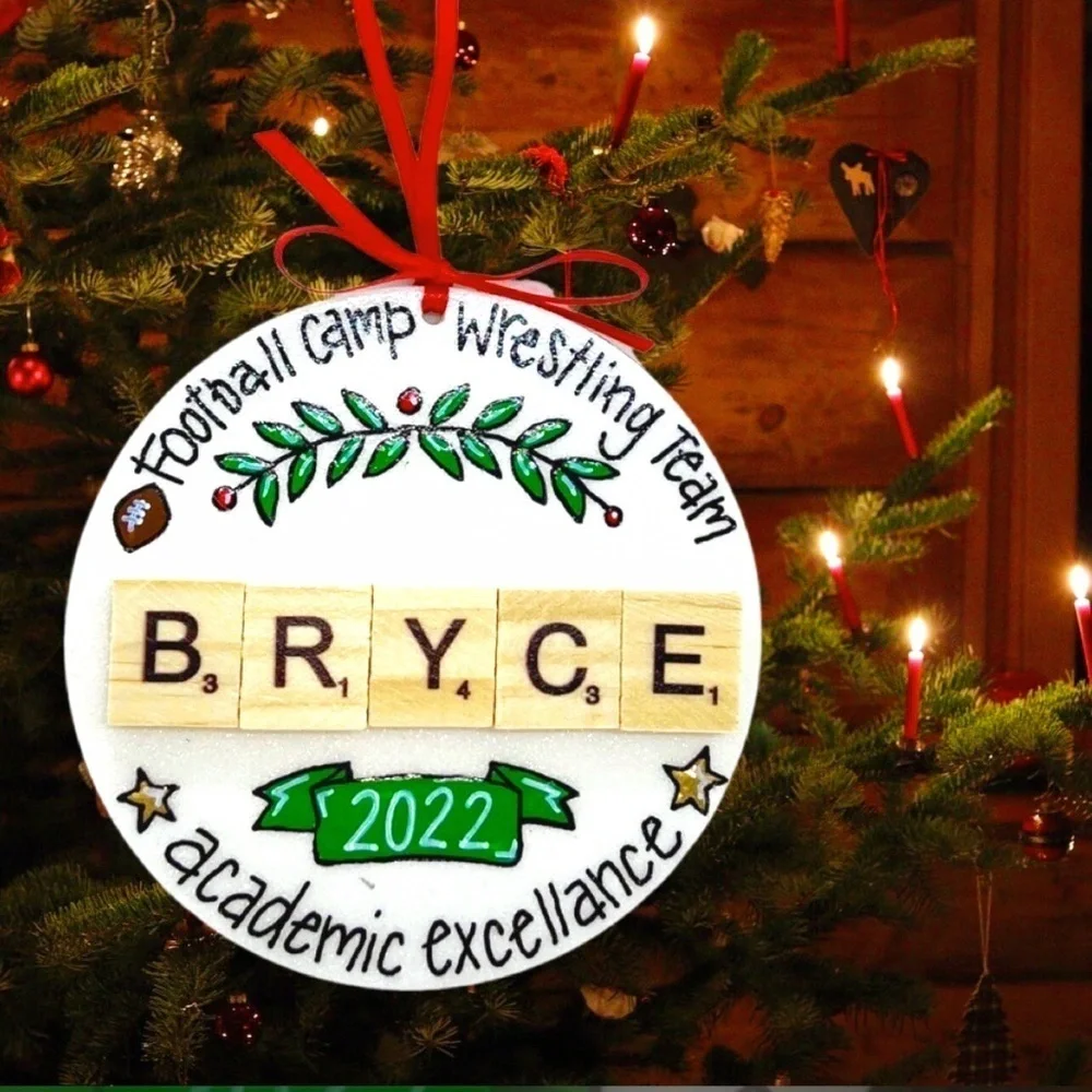 Custom Handmade Christmas Ornament: Yearly Highlights & Personalization Your Way